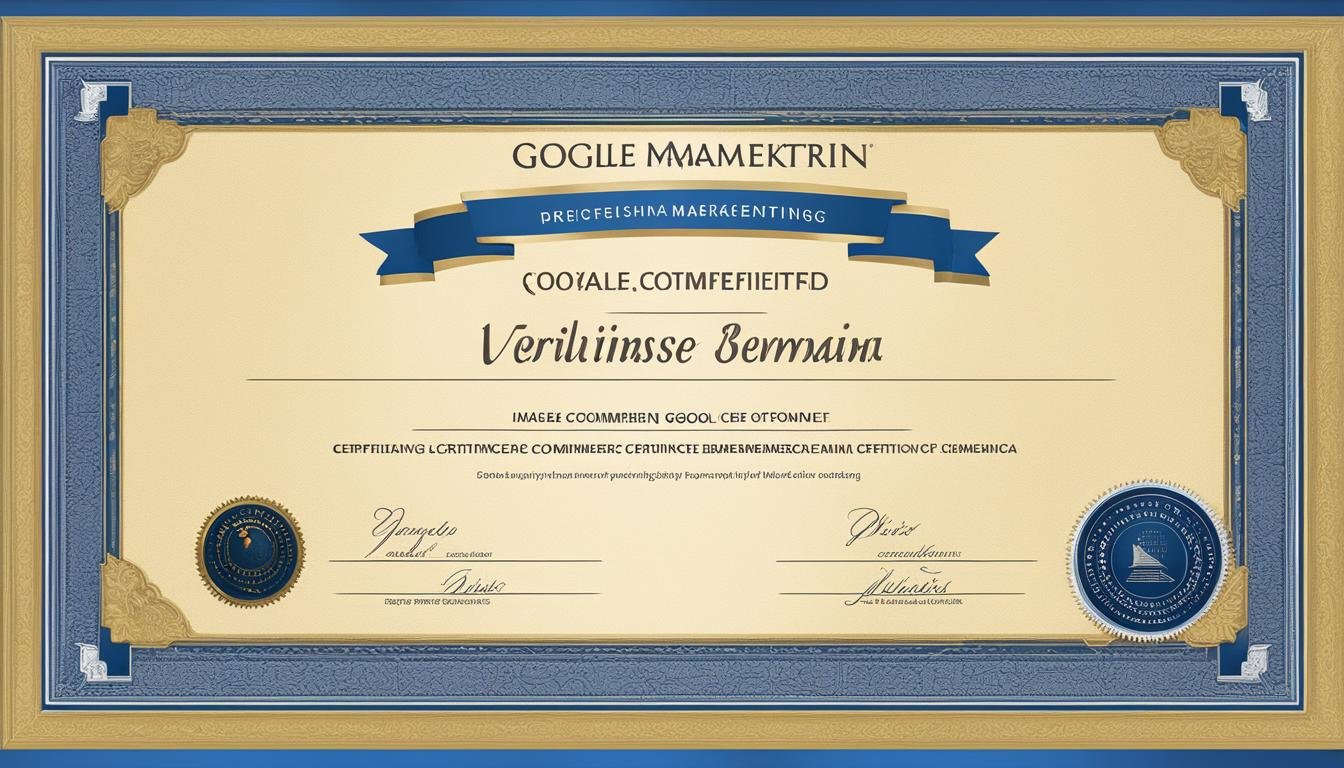 google digital marketing & e-commerce professional certificate
