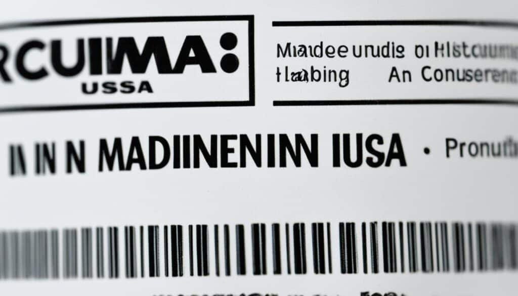 Made in USA labeling