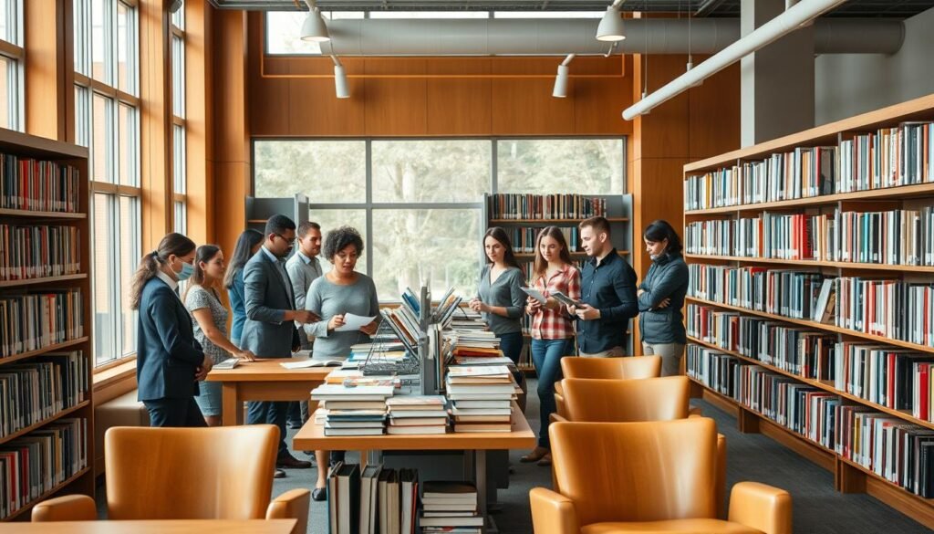 library staff